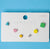 Multi Shape Colorful Stud Earring Set