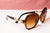Panther Skin Brown Sunglasses