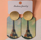 Stunning 3D Eiffel Tower Earrings