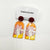 Fanta Orange Dancing Girl Korean Earring