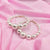 Multi Shape Pearls Princess Style Hoop Earring