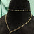 Fancy Genuine Pearl Double Chain Necklace