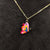 Stylish Butterfly Pendant Chain Necklace