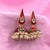 Traditional Spike & Royal Jhumka Enamel Earrings