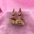 Traditional Spike & Royal Jhumka Enamel Earrings