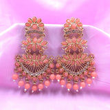 Indian Engagement Style Modern Chandelier Earrings