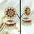 Golden Finish Royal Big Jhumka Wedding Earrings