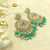 Luxury Filigree Floral Design Women's Wedding Earrings