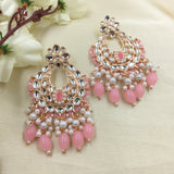 Glittering Stones & Beads Indian Royal Earrings