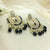 Glittering Stones & Beads Indian Traditional Earrings