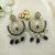 Blue Stones & Beads Indian Traditional Earrings