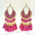 Fabulous Lace Dangle Traditional Earring