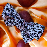 Colorful Printed Bow Tie Hair Pin