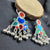 Sparkle Mirros Ghungroo Earring