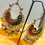 Wedding Style Oxidised Earring