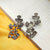 Sparkle White Stone Flower Earring