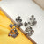 Sparkle White Stone Flower Earring