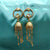 Antique Style Golden Solid Copper Jhumka Earring