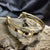Fashionable Chain Cuff Style Golden Fashion Bracelet