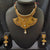 Big Gorgeous Indian Engagement Style Copper Necklace Set