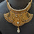 Big Gorgeous Indian Engagement Style Copper Necklace Set