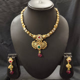 Royal Antique Design Wedding & Engagement Copper Necklace Set