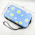 Daisy Flower Print Rectangle PVC Case Slings Bag