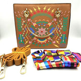 Classical Egyptian Print Square Fancy Hand Bag