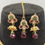 Indian Wedding Style Pure Copper Necklace Set