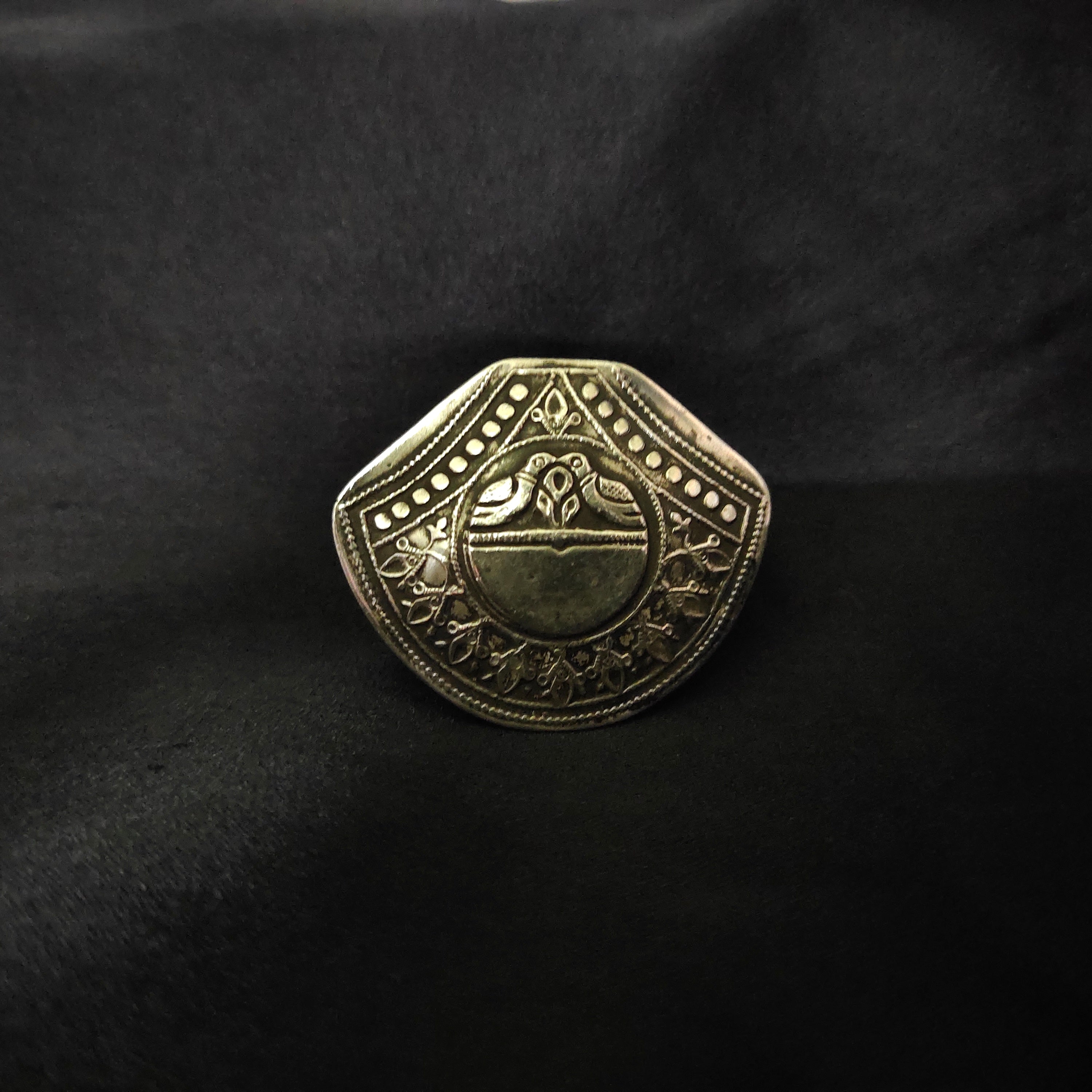 Old Vintage Style Fully Handcrafted Design Solid 925 Silver Adjustable Ring