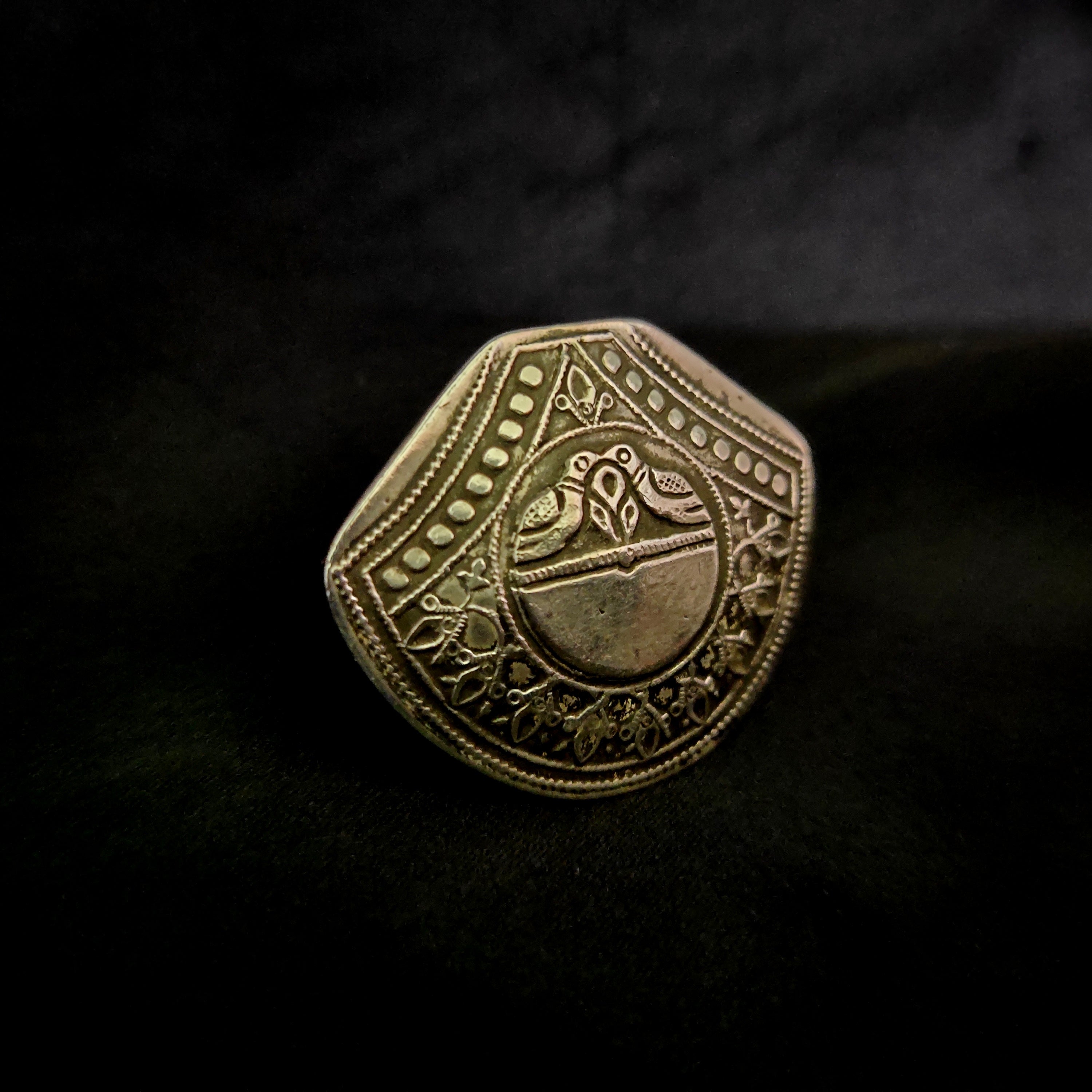 Old Vintage Style Fully Handcrafted Design Solid 925 Silver Adjustable Ring