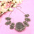 Fancy Traditional Flower Design With Ghungroo Necklace Set