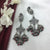 Triple Old Jhumka With Colorful Beads Fabulous Earrings