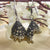 Spiral Antique Jhumka With Round Beads Jhumka Earrings