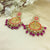 Engagement Traditional Style Round Beads Women's Earrings
