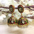 Colorful Enamel With Oval Face & Royal Jhumka Earrings