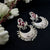 High Quality Silver Traditional Stones Earrings