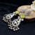 Antique Traditional Design With Circle Stones Ghungroo Earrings