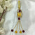 Golden Indian Traditional Style Chain Beads Waist Keychain