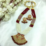 Classic Royal Traditional Style Indian Wedding Necklace Set
