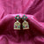 Wonderful Stones Flower With Antique Jhumka Earrings