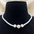 Offwhite Round Shape Pearls & Beads Fashion Beach Necklace
