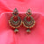 Rich Golden Beads & Stones Antique Traditional Earrings