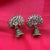 Vintage Tree With Jhumka Traditional Earrings