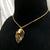 Amazing Sea Shell With Crystal Stones Chain Necklace
