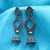 Old Era Vintage Style Jhumka Oxidised Earrings