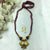 Antique Butterfly With Golden Necklace Set