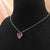 Sparkle Hearts Women's Velantine Chain Resin Necklaces
