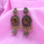 Shiny Mirrors With Ghungroo & Jhumka Earrings