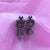 Double Royal Peacocks Design Jhumka Earrings